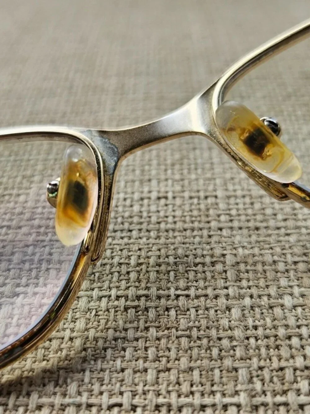 Calvin Klein Jeans Eyeglasses Frame Unisex Brown/Gold Tone Eyewear CKJ19312